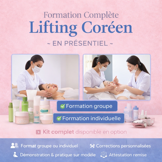 Formation Complète Lifting Coréen — Présentiel